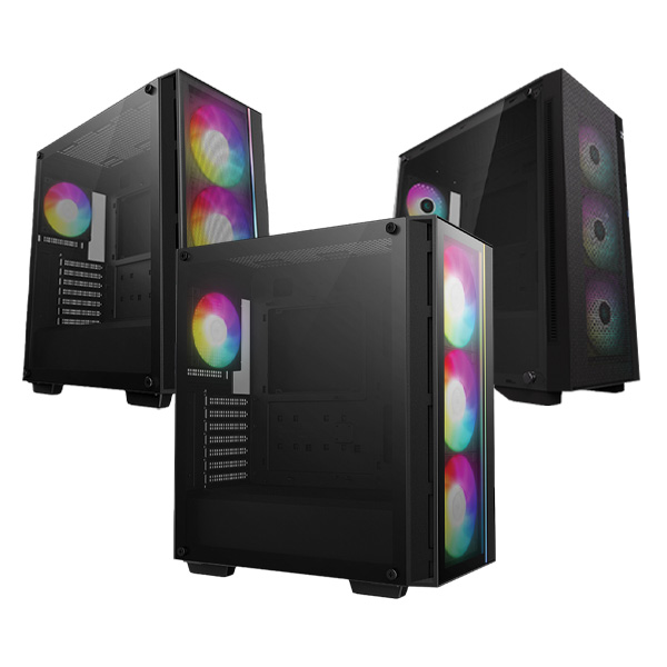 کیس کامپیوتر MATREXX 55 V4/Mesh/Mesh-ADD-RGB-4F دیپ کول